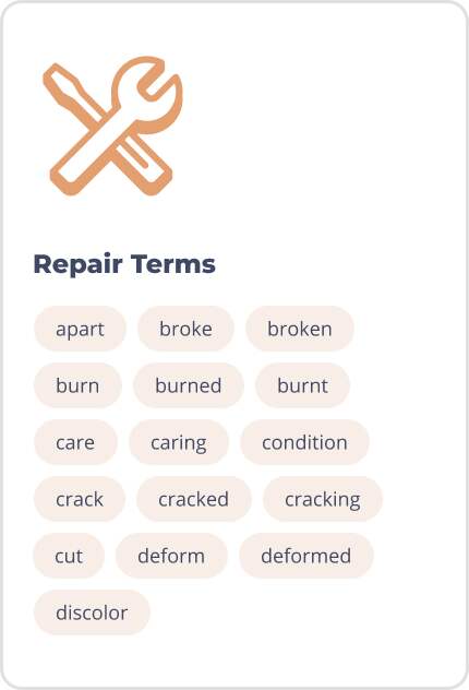 Repair Terms